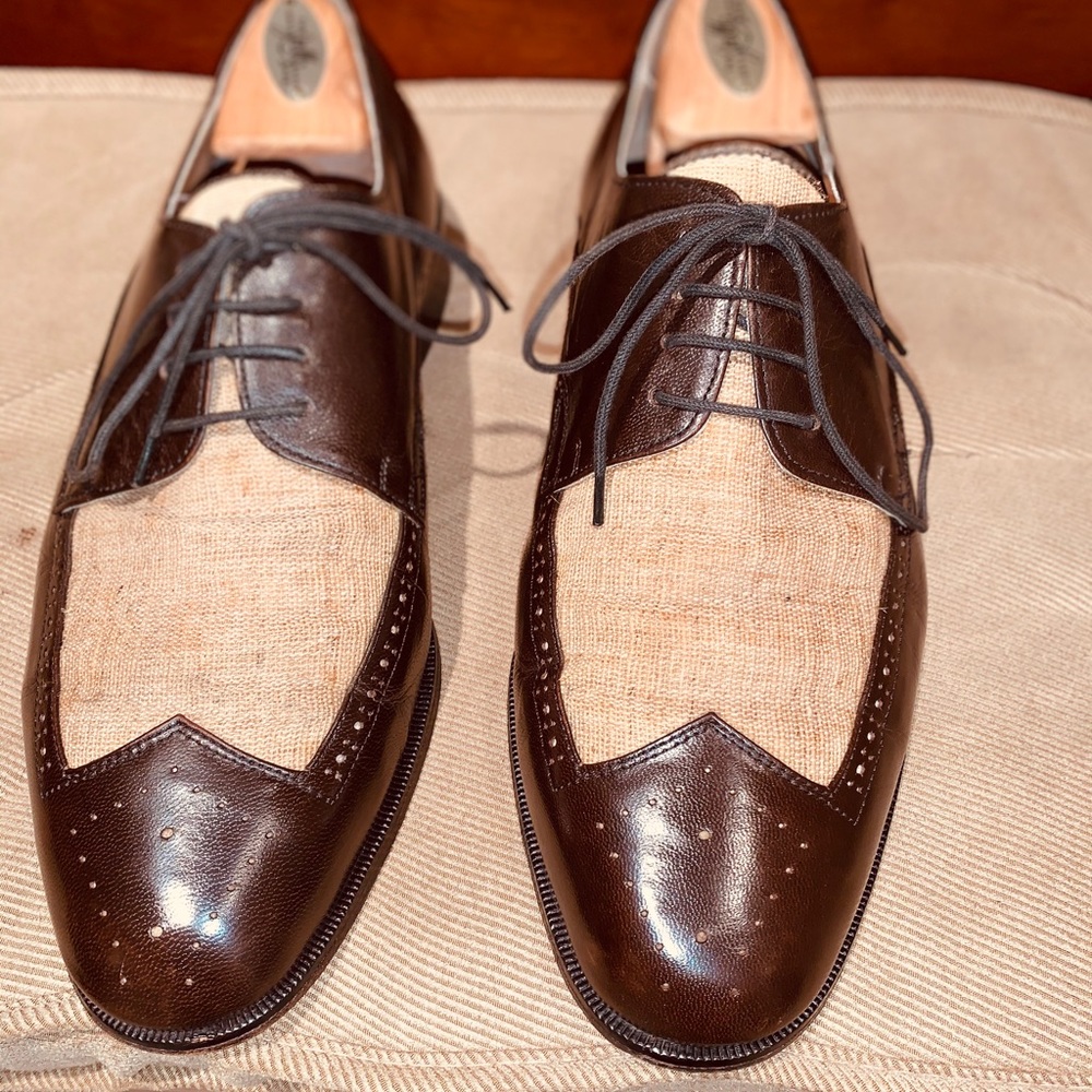 Giorgio Brutini Mesh Brouge Oxford